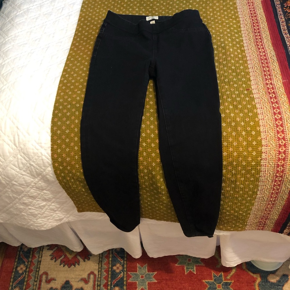 Size 27 Jcrew black denim leggings